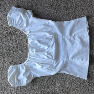 PUG Pin-Up Couture peasant top